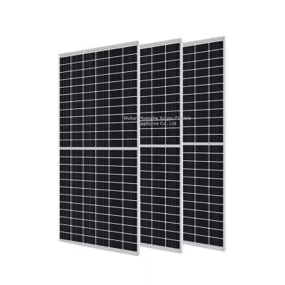 China Solar Panel System Solar Panel High quality silicon half piece single glass ten grid Assembly 2278 * 1134 * 35mm 535-550W Monocrystalline for sale