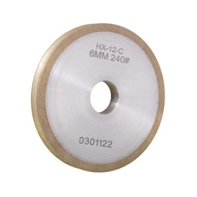 China Non-Ferrous Metal Professional Custom Size Wheel PE Metal Bond Diamond Grinding Wheel For Grinding Furniture Glass Polishing Glass for sale