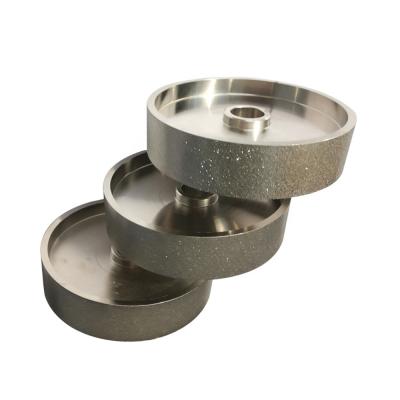 China Non Ferrous Metal CBN Plated Carbide Diamond Grinding Wheels For Grinding Carbide for sale