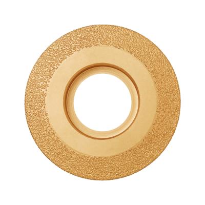 China Non Ferrous Metal Factory Wholesale Price Flat Double Sided Vacuum Welded Diamond Cutting Grinding Disc Abrasive Wheel for sale