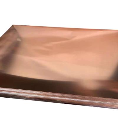 China Water heater coated laminate sheet clad with pure copper sheets 2mm thick fr4 copper for sale