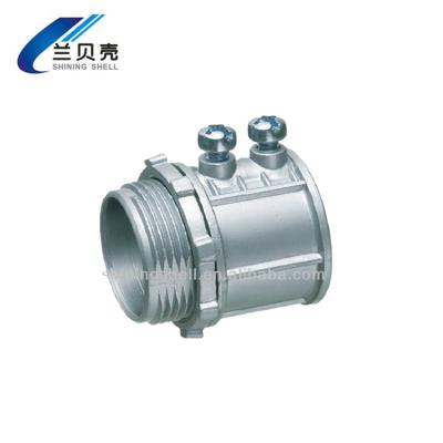 China Indoor EMT Zinc Die Casting Connector for sale