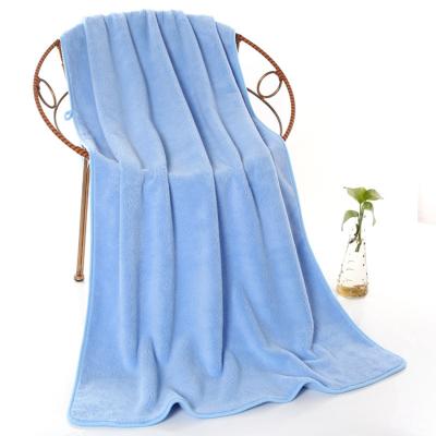 China Factory China Coral Fleece Velvet Quick Dry Bath Towel Home Sustainable Bath Towel for sale