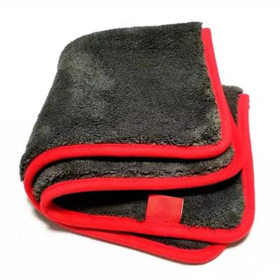 China Sustainable Microfiber Cloth Car Cleaning Microfiber Towel Car Drying Absorbent Towel for sale