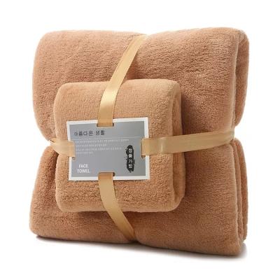 China Child Safe Coral Velvet Super Absorb Water Quick Dry Printing Microfiber Bath Towels Sets Bath Towel Wholesale for sale