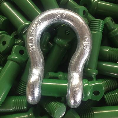 China Heavy Industry Specification G209 G210 Federal Shackle D Shackle for sale