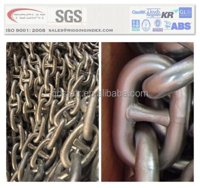 China Drag Chain Stud / Studless Link Anchor Chain Boat Anchor Chain for sale