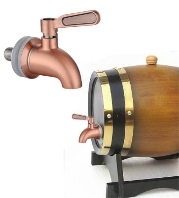 China Modern Hot Selling Kitchen Faucet Gold Cheap Hot Sale Color Wine Beer Barrel Faucet Bronze Mixer Tap for sale