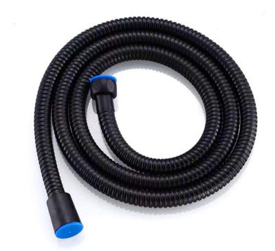 China Modern Black Bathroom Accessories Shower Set Bidet Spray Set Hose Pipes Black for sale