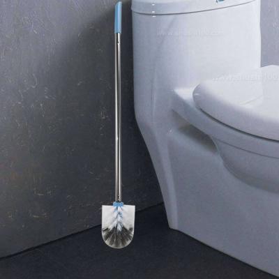 China Modern Philippines Extended 70cm Stainless Steel Handle Toilet Cleaning Brush for sale