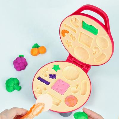 China Expand Non-Toxic Children's Educational Playdough Set Custom Clay Playdough Tool Set Wholesale Children's Intelligence RTS DIY Toast and Waffles Color for sale