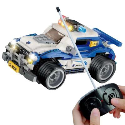 China Toy RTS 305PCS RC 4WD Legoing 2.4G Polich SUV Electronic Remote Control Truck Toy RTS 305PCS RC Truck Block Bricks Car Building Blocks Set for sale