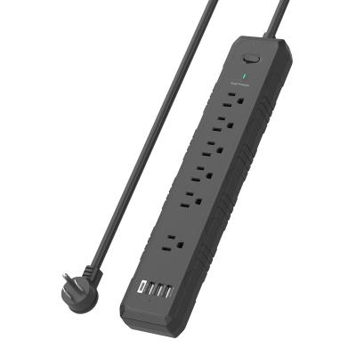 China Electronic Power Strip With Surge Protection Cable Protector Power Cord In 2021 for sale