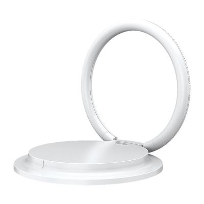 China Ring Light Lamp Wireless Charger 15W Wireless Desk Light LED Night Light Touch Control Light with Adjustable Brightness for sale