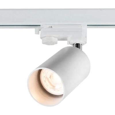 China New Industrial European COB Led Track Light Dimmable Tracking Spotlight Housing for sale