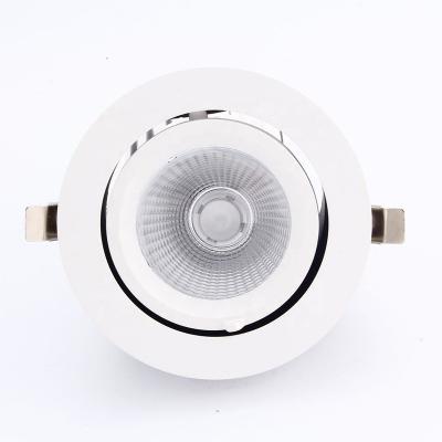 China Support customization beam angle cob 9w 15w 18w 20w 30w 40w industrial gimbal led spot light for sale