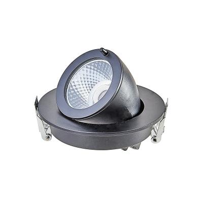 China Factory price adjustable light anti-glare white 15w 18w 20w 25w 30w 40w hotel executive price recessed led downlight housing for sale