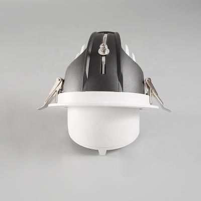 China Ceiling 6w 7w 8w Dimmable Dimmable Good Directional Light Indoor Aluminum Round Adjustable Cob Recessed Led Spotlight for sale