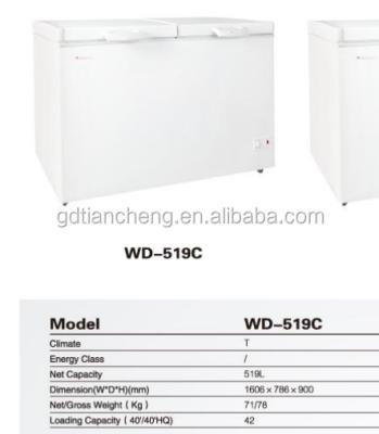 China 18.3 Cu. Ft. 519 L Modern Chest Freezer Chest Freezer for sale