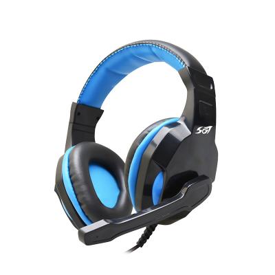 China Headband 2021 High quality hot selling stereo wired headset with microphone for computer for sale