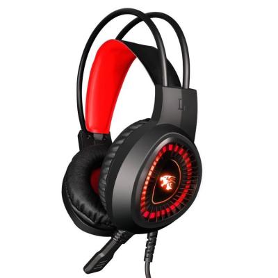 China Headband Wired gaming headset RGB light game headphone for game play computer earphone for sale