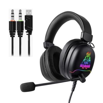 China Headband V6800 High Quality computer ps4 Gaming headphones pc gamer headset for sale