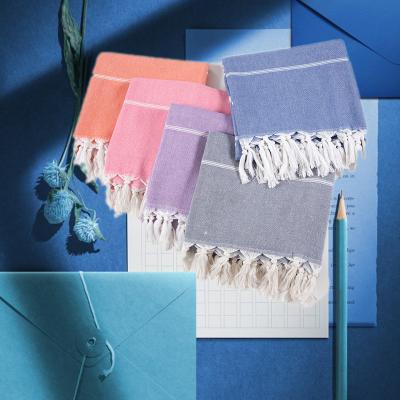 China Free Living Jacquard Woven Turkish Tassel Quick Dry Highly Absorbent QUICK DRY Soft Sand Colors Beach Towel for sale