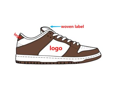 China Fashion Trend Manufacturer Custom High Quality Men Sneakers Skateboarding Shoes LOGO Custom Your Made-to-Order Own Design for sale