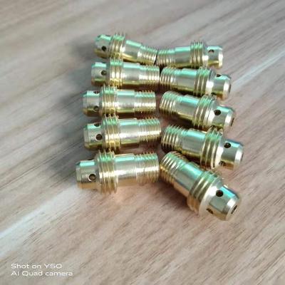 China High Quality Competitive Price Tig Welding Torch Spare Parts Bushing Weld Body Used On WP26 for sale