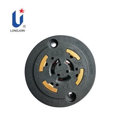 China Residential / General Purpose 7 Pin NEMA Socket With Twist Lock Type , TUV Mark for sale