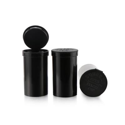 China Recyclable Herb Tobacco Pop Vial Pill Top Container Medicine Plastic Squeeze Bottle for sale