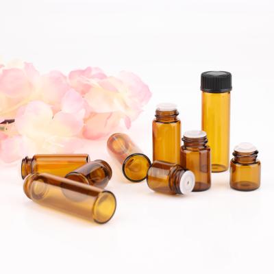 China Custom Smell Proof Medicine Glass Bottles Medicine Vials Amber Medical Exam Pre Roll Glass Tube Vials for sale