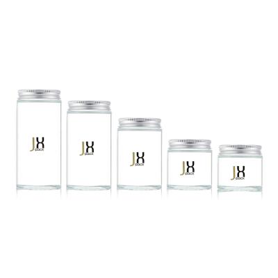 China High Quality Sustainable Size Custom Glass Storage Jars Airtight Sugar Tea Coffee Storage Jar Bottle for sale