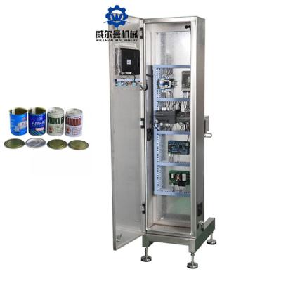 China Full Automatic Beverage Vacuum Leakage Tester Inspection Machine For Tin Can Producing Machine Production Line for sale