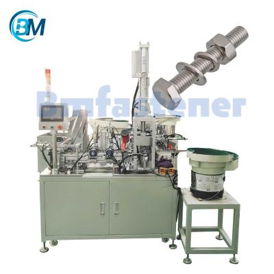 China Full Automatic Factory Bolt Nut Washer Assembly Machine for sale