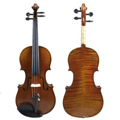 China High Grade Violin Oil Painting Flawless Wood Model Handmade Violin Adult Playing The Violin for sale