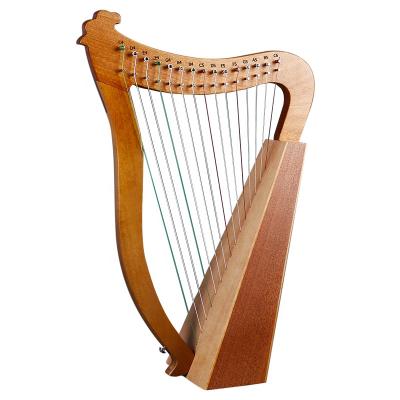 China On his thirty-one the lyre solid mahogany harp strings of the instrument 19 sical lyre solid mahogany harp of 2022, the musical instrument 19 strings, for sale