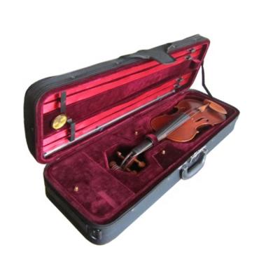 China Violin Compression Violin Box Canvas Belt Lock 4/4 With Hygrometer Portable Double Shoulder Back Handheld for sale