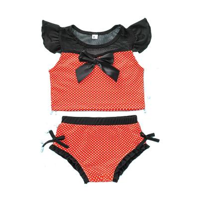 China Breathable In Running Children's Bikini Set Swimwear For Kids Swimwear Baby Swimming Suits for sale