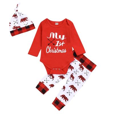 China Casual Children's Clothing Infant Christmas Baby Toddler Romper Newborn Romper Jumpsuit for sale