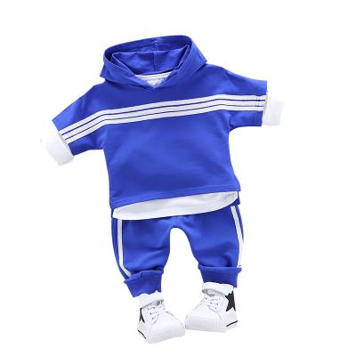 China Autumn Breathable Boys Clothing Sets Kids T-shirt Pants Kids Sport Suits Baby Boy Clothes Set for sale