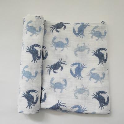 China Double Layers Baby Swaddle Blankets , Easy To Wash Baby Sleeping Blanket With Low MOQ for sale