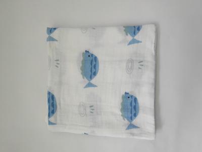 China Disposable Baby Swaddle Blankets , Soft Baby Swaddle Blanket Square Shape for sale