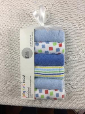 中国 敏感な赤ん坊のBathのWashcloths、カスタマイズされたナプキンの極度の柔らかいWashcloths 販売のため