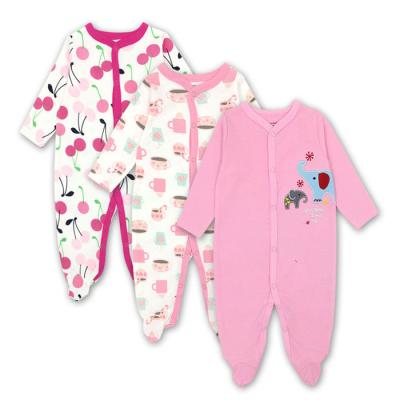 China O bebê recém-nascido de Sleepsuits do bebê unisex portátil morno veste o Romper bonito do bebê à venda