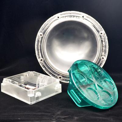 China Clear plastic memory peek injection molding manufacturers fineking transparent plastic parts for sale