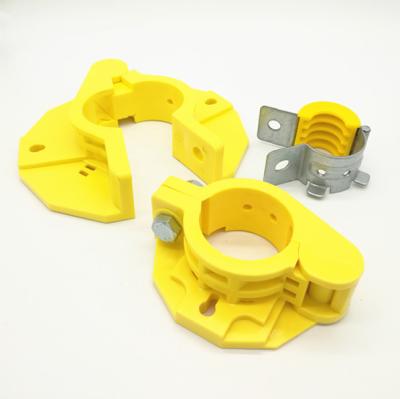 China Factory Custom Colorful Fixing Clamp ABS Plastic Pipe Repair Clamp Used For Construction for sale