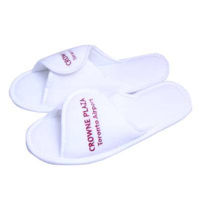 China Close Up/Comfortable Soft Cheap Selling Open Toe Disposable Eva Slipper Pedicure Hotel Slipper New Design Best for sale