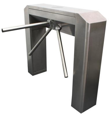 China SUS304, RS485 IP54 Bridge Slope Cover Tripod access control turnstiles Subway Station for sale