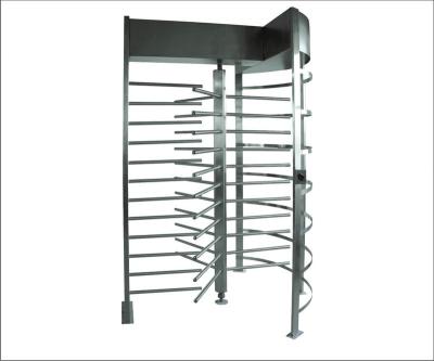 China Stainless steel Security barriers full height turnstile for access control for sale